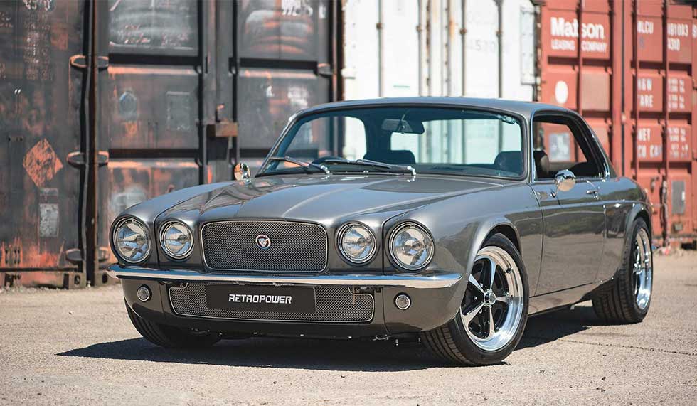 Jaguar Xjc Ls V Engined Restomod Created By Hinckley Based Retropower