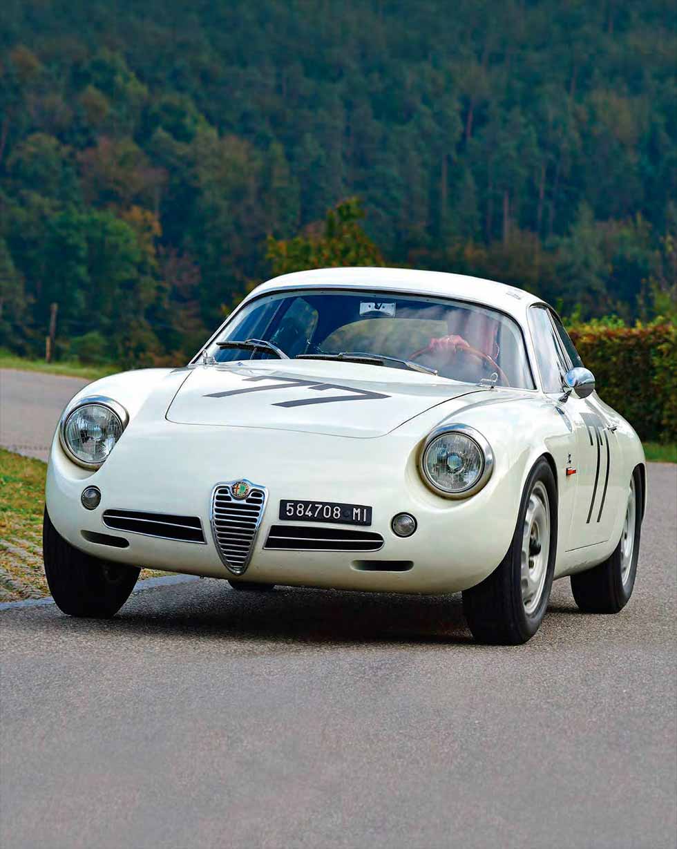 1961 Alfa Romeo Giulietta Sprint Zagato Sz Coda Tronca Drive
