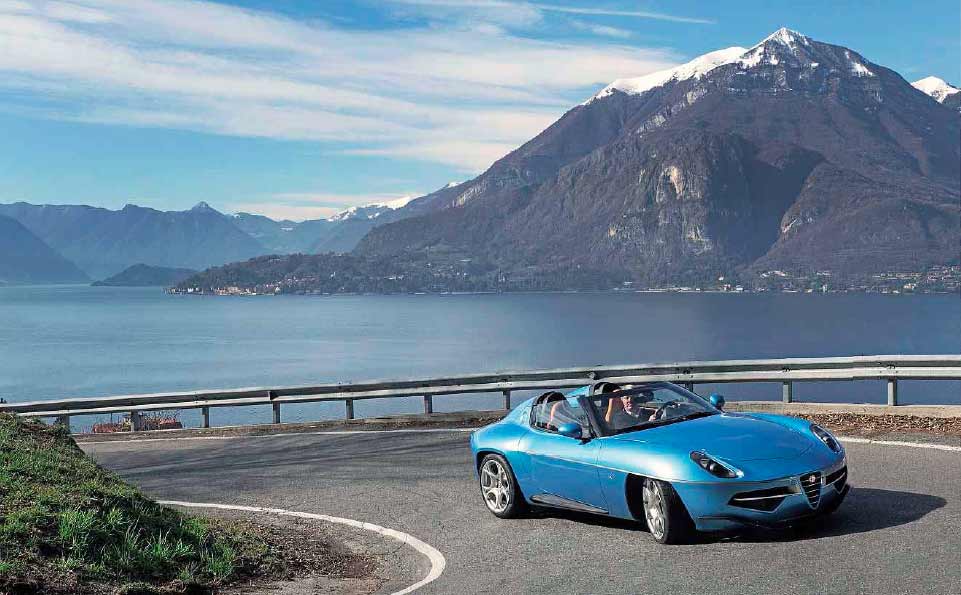 16 Alfa Romeo Disco Volante Spyder By Touring Drive
