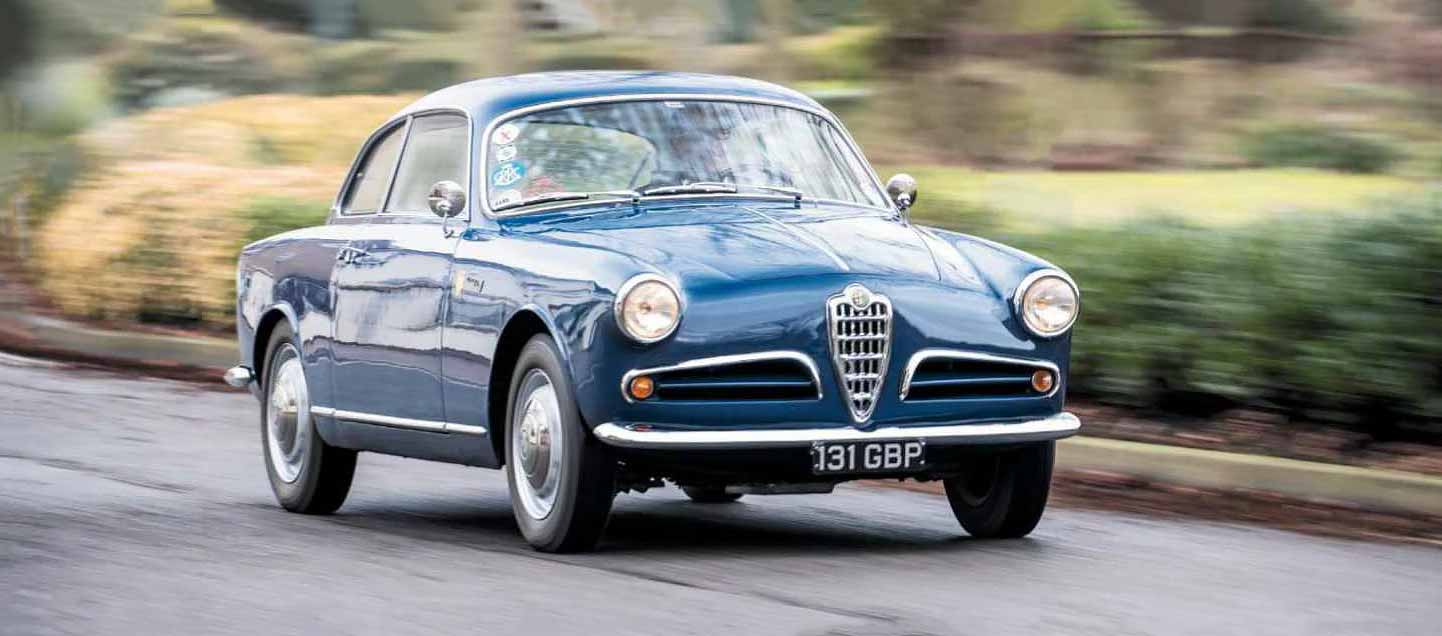 Life Cycle 1957 Alfa Romeo Giulietta Sprint 101 Series Coupe From Libya To London Drive My Blogs Drive