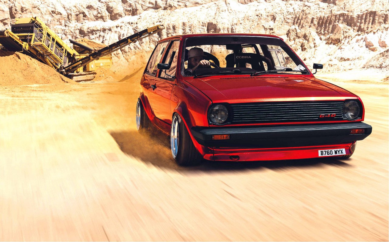 Bagged Volkswagen Polo Mk2 Breadvan running 200bhp tuned Supercharged ...
