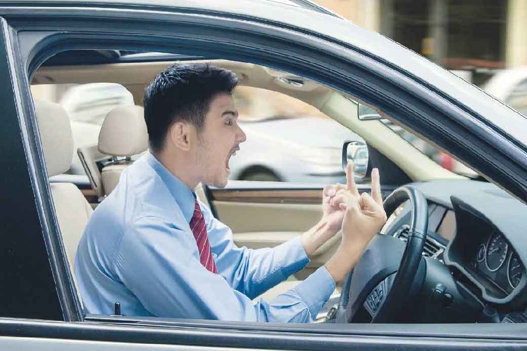 Has had quite enough of antisocial and impatient drivers
