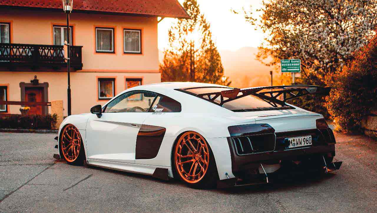 Air tuning. Audi r8 v10 Type 4s.