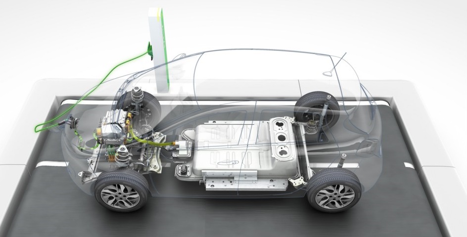 Схема электромобиля Renault ZOE