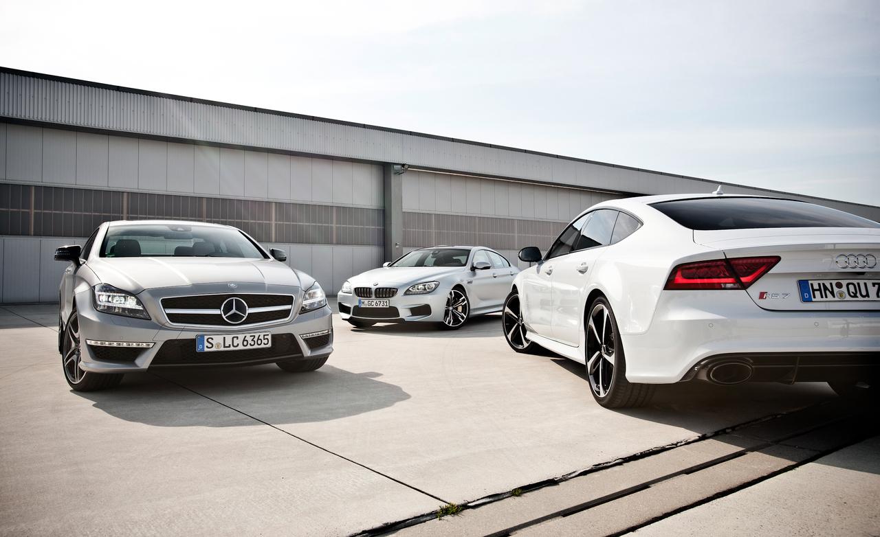 салон Mercedes-benz cls 63 amg s model-4matic Bmw m6 gran coupe Audi-rs7