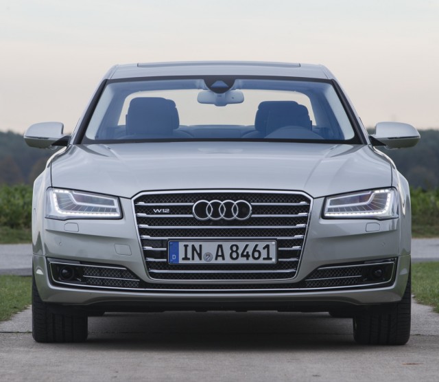 Тест новой Audi A8 2014