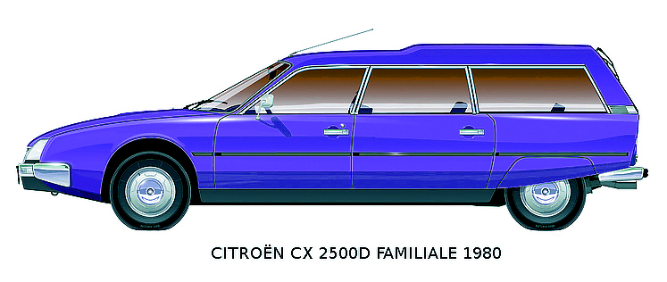 Citroen CX 2500 D Familiale
