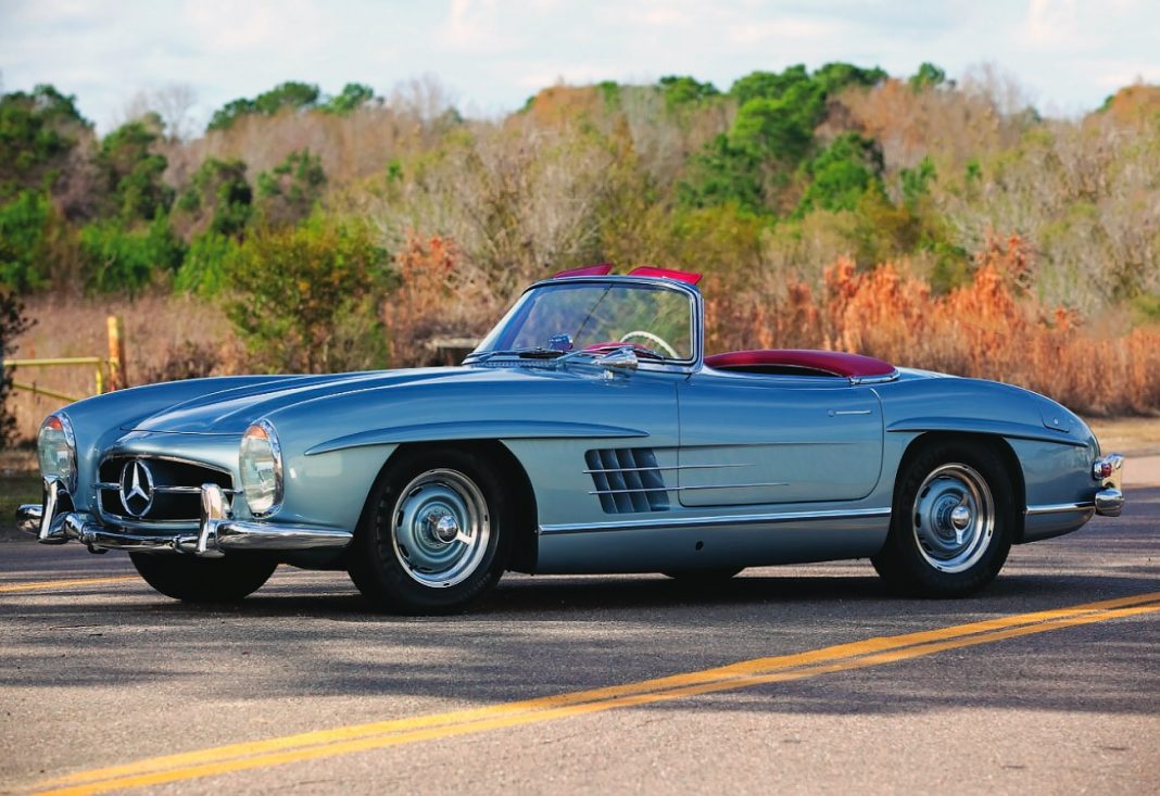 1957 MercedesBenz 300SL Roadster W198 Drive