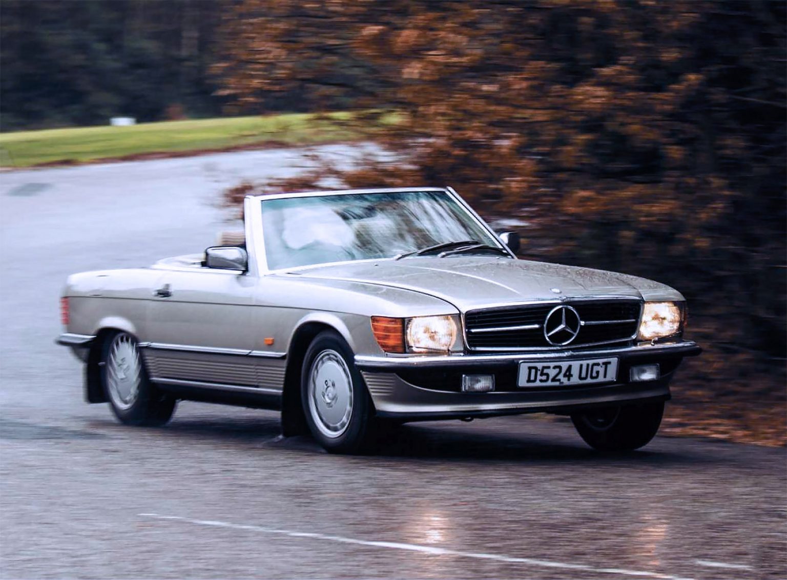 Mercedes-Benz 500SL R107 road test - Drive