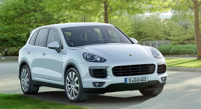 Porsche cayenne электромобиль