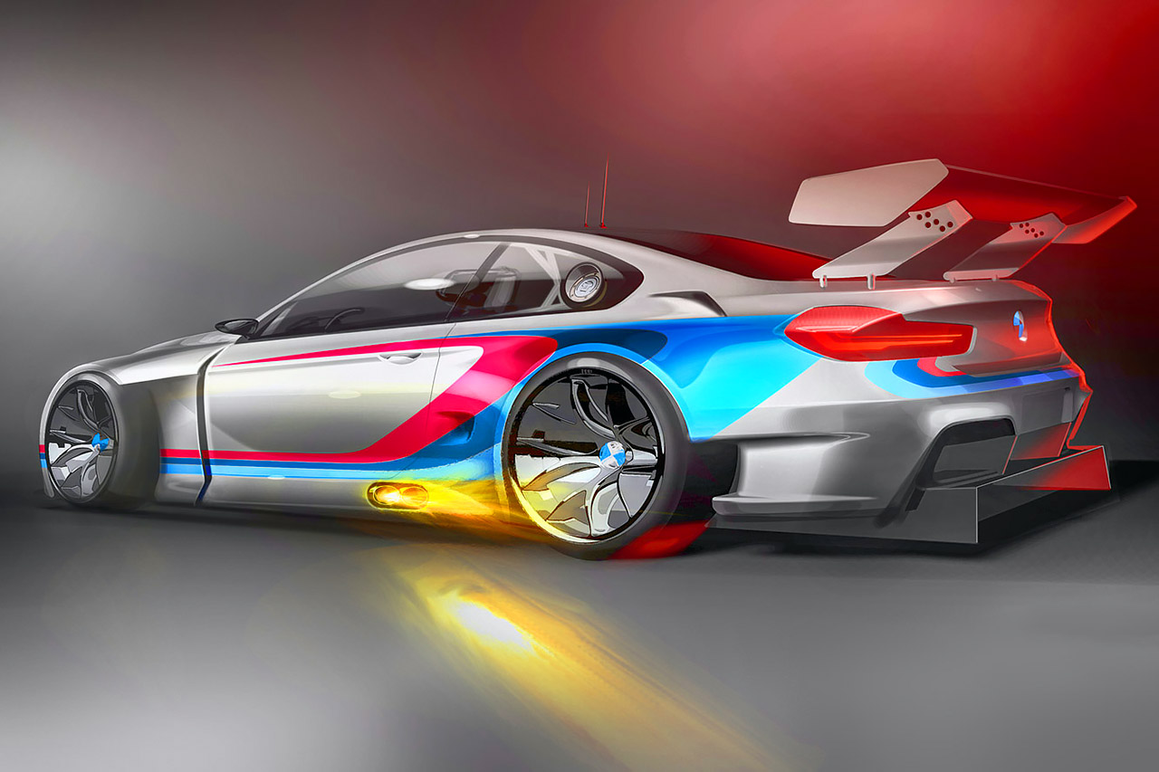 BMW’s stunning M6 GT3 race car