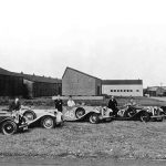 Jaguar SS entries on the 1934 Alpine Rally