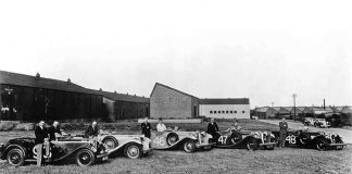 Jaguar SS entries on the 1934 Alpine Rally Jaguar SS entries on the 1934 Alpine Rally