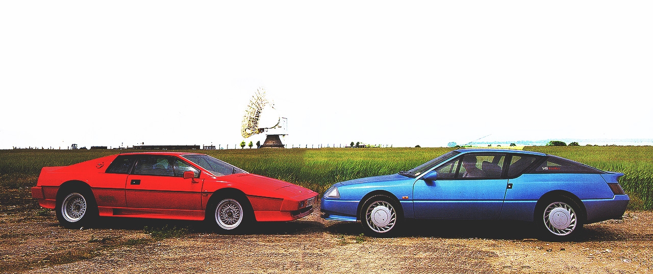 verzending Prestige plek 1986 Renault-Alpine GTA V6 Turbo vs. Lotus Esprit Turbo - Drive
