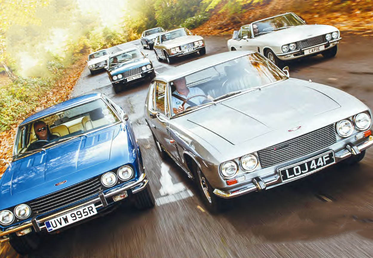 Group test Jensen Interceptor and FF all modifications