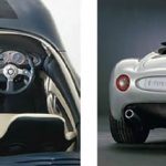 4.2-litre V8 produced 450bhp; superbly crafted cabin echoed racers of the past; stunning F-type was going to be the production version; Helfet’s proposal for the Morgan Aero 8