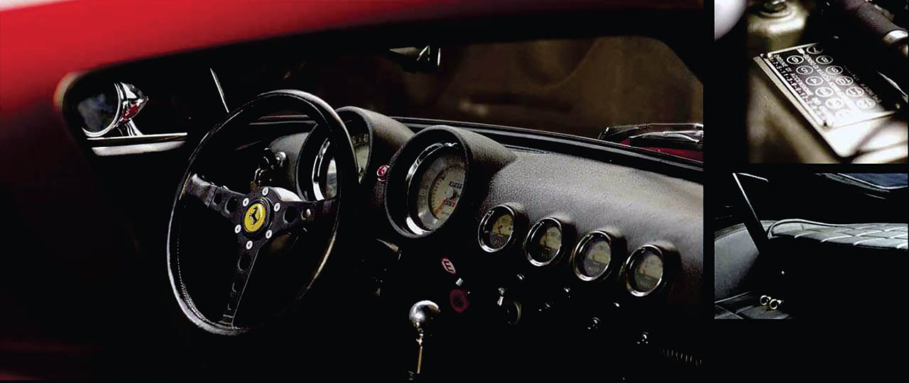 1961 Ferrari 250GT SWB Compttizione Drogo interior
