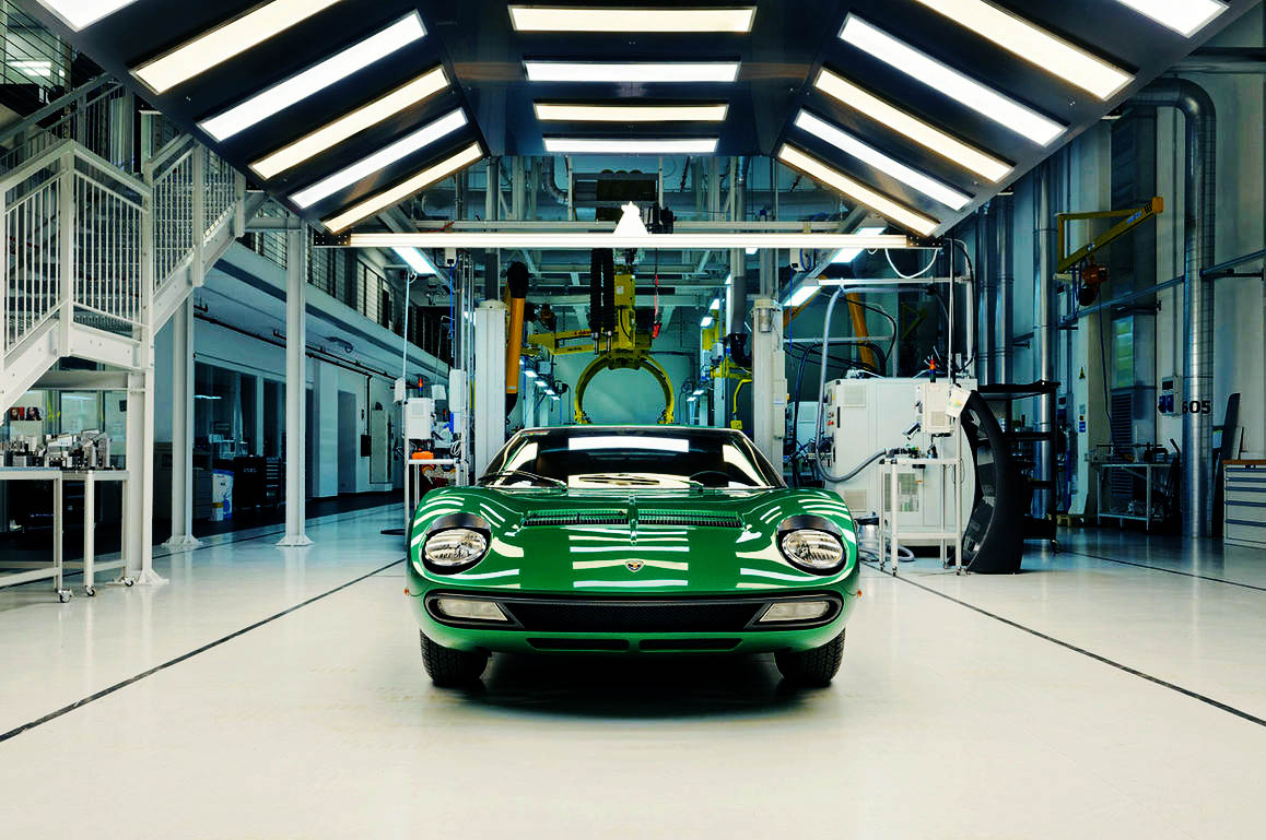 1971 Lamborghini Miura SV Sant’Agata’s first factory rebuild