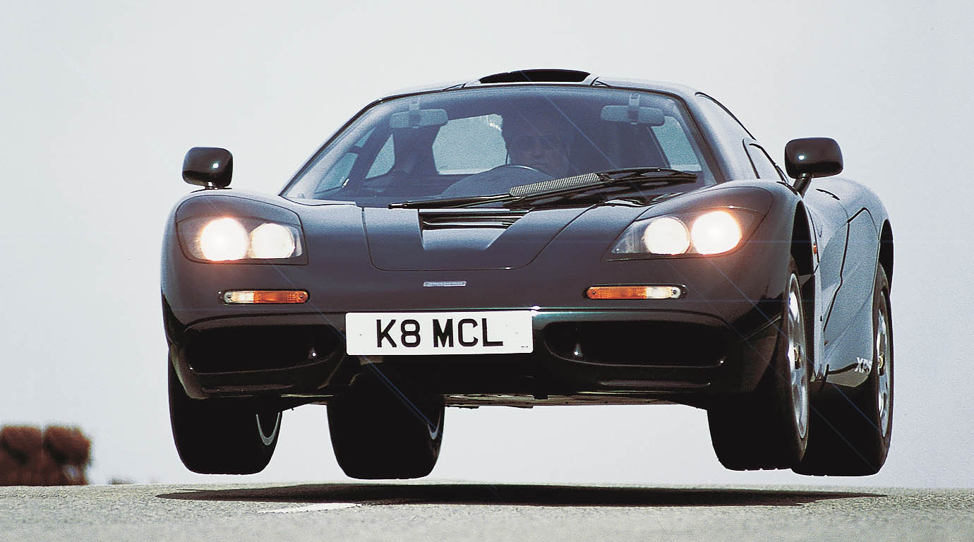 1993 McLaren F1 XP5 giant road test K8 MCL UK-reg
