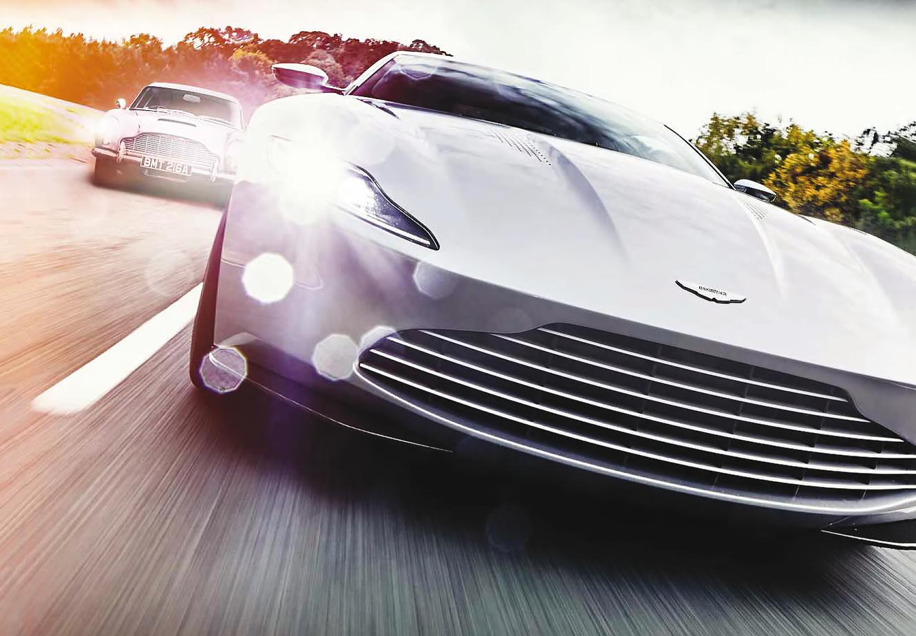 2015 Aston Martin DB10 especially for Spectre - road drive