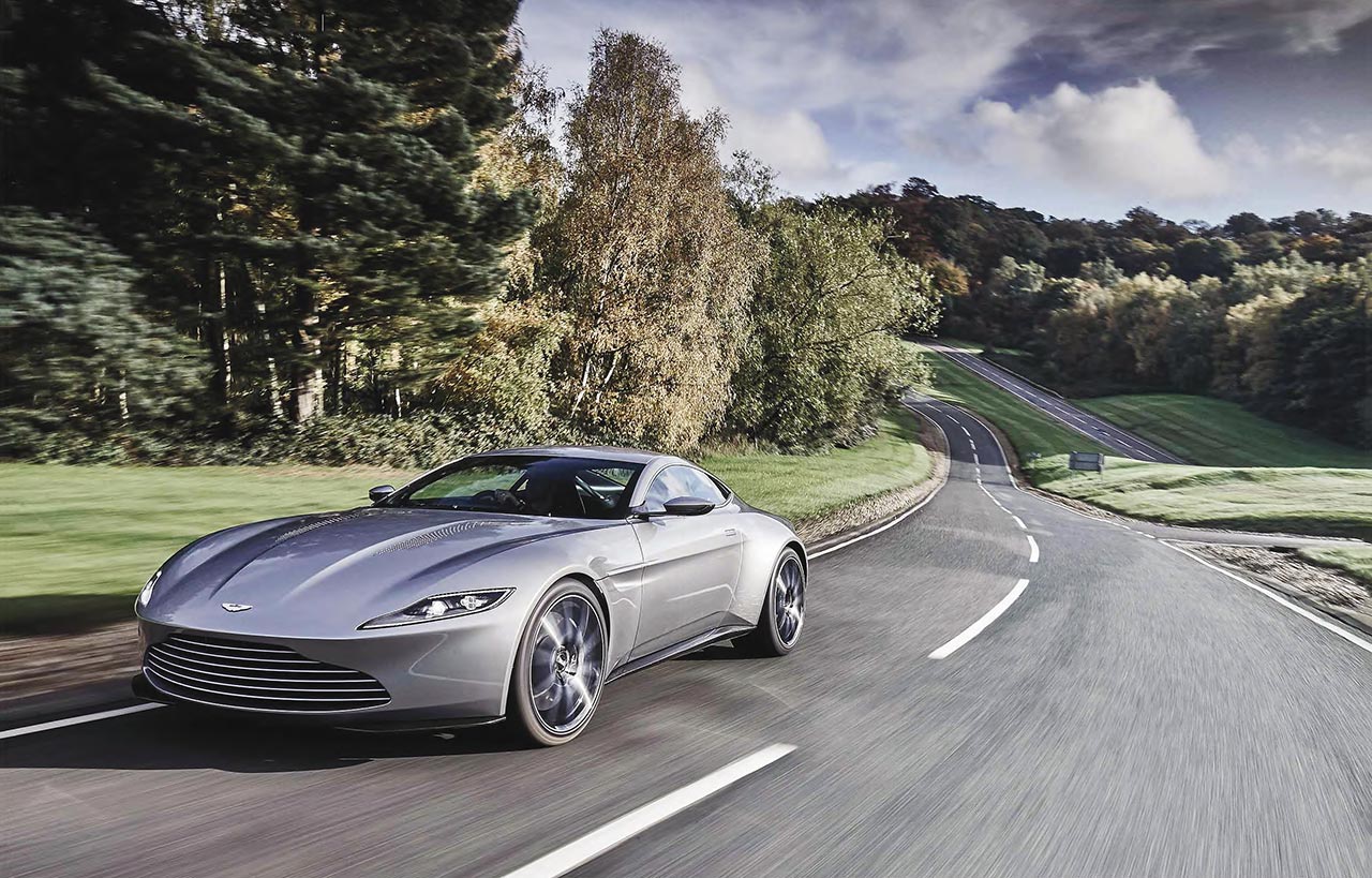2015 Aston Martin DB10 especially for Spectre - road drive