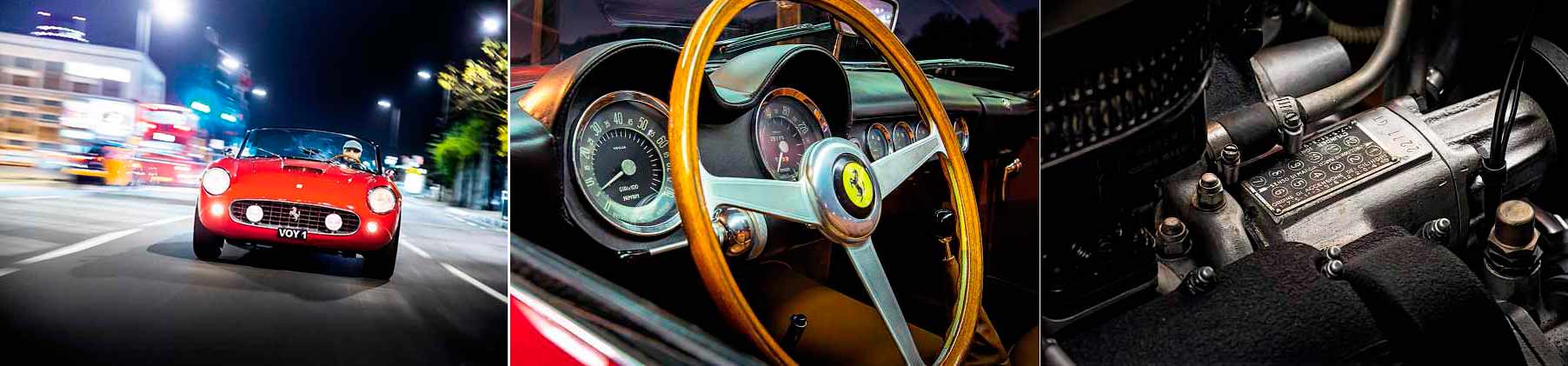 1961 Ferrari 250 GT California Spyder driven