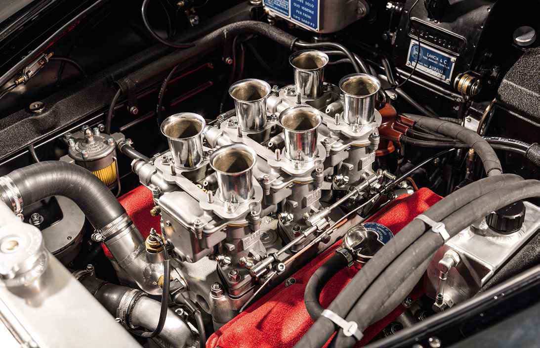 1957 Lancia Aurelia B20 GT Outlaw engine V6