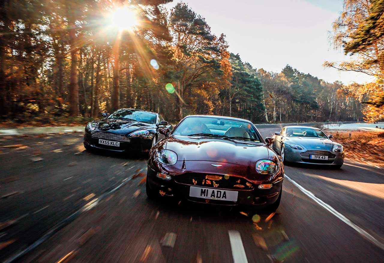 Aston Martin DB7, DB9 and V8 Vantage from £20k