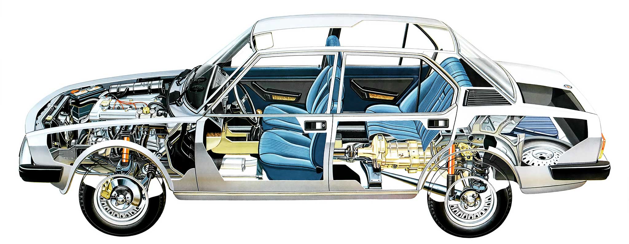 Alfetta 116 cutaway
