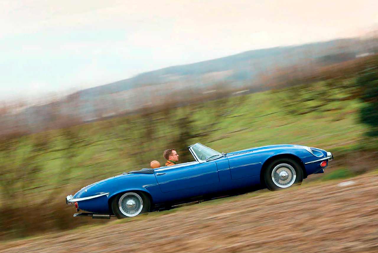 Jaguar E-type V12 styling