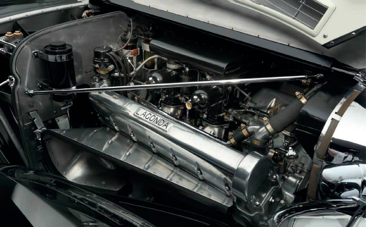 Lagonda V12 Rapide engine
