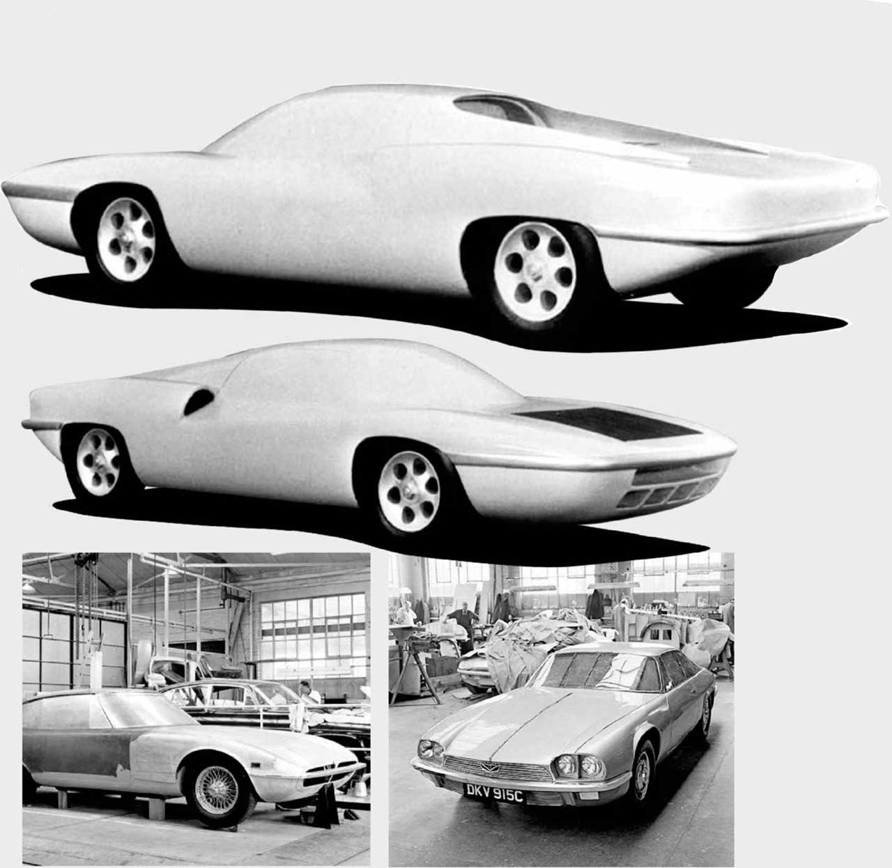Jaguar XJ-S design prototype
