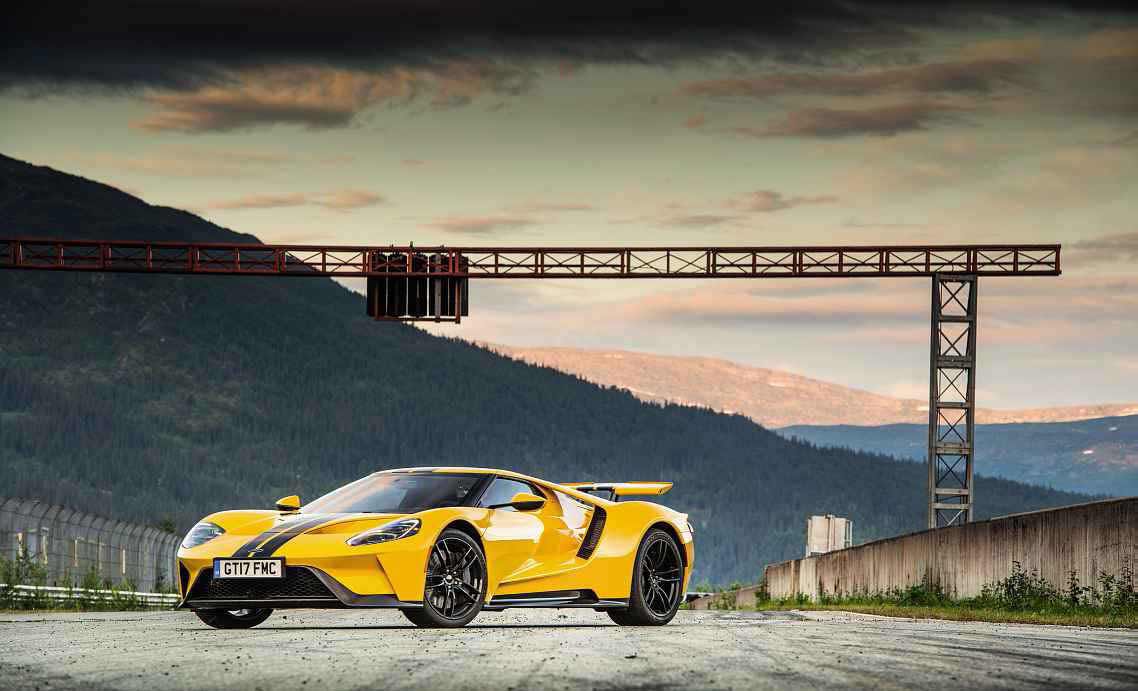 2018 Ford GT arctic test