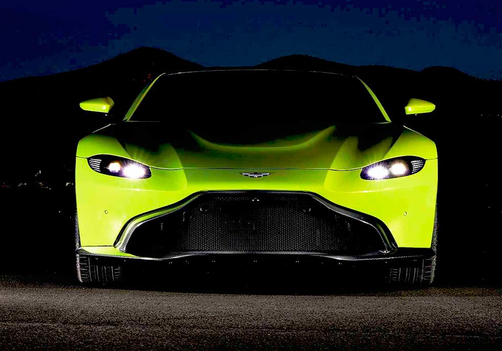 Aston Martin reveals the all new 2018 Vantage