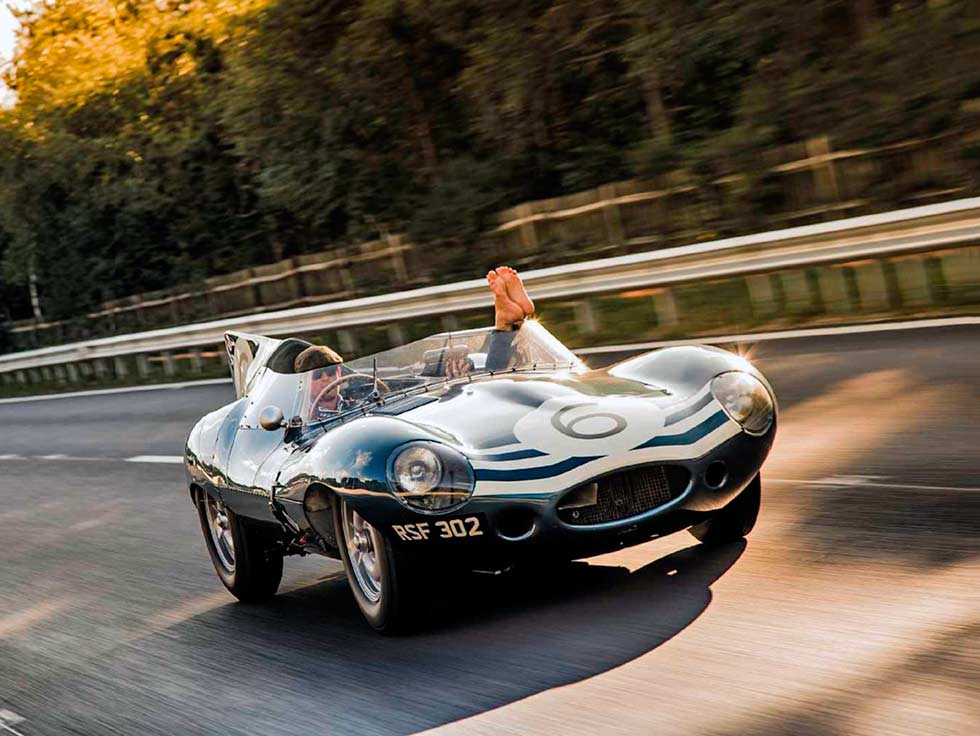 Le Mans 1957 Jaguar D-Types road and track test