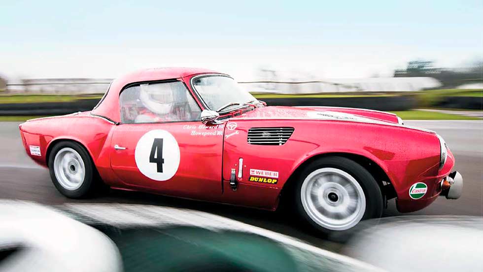1962 Triumph Spitfire Prototype - track and road test