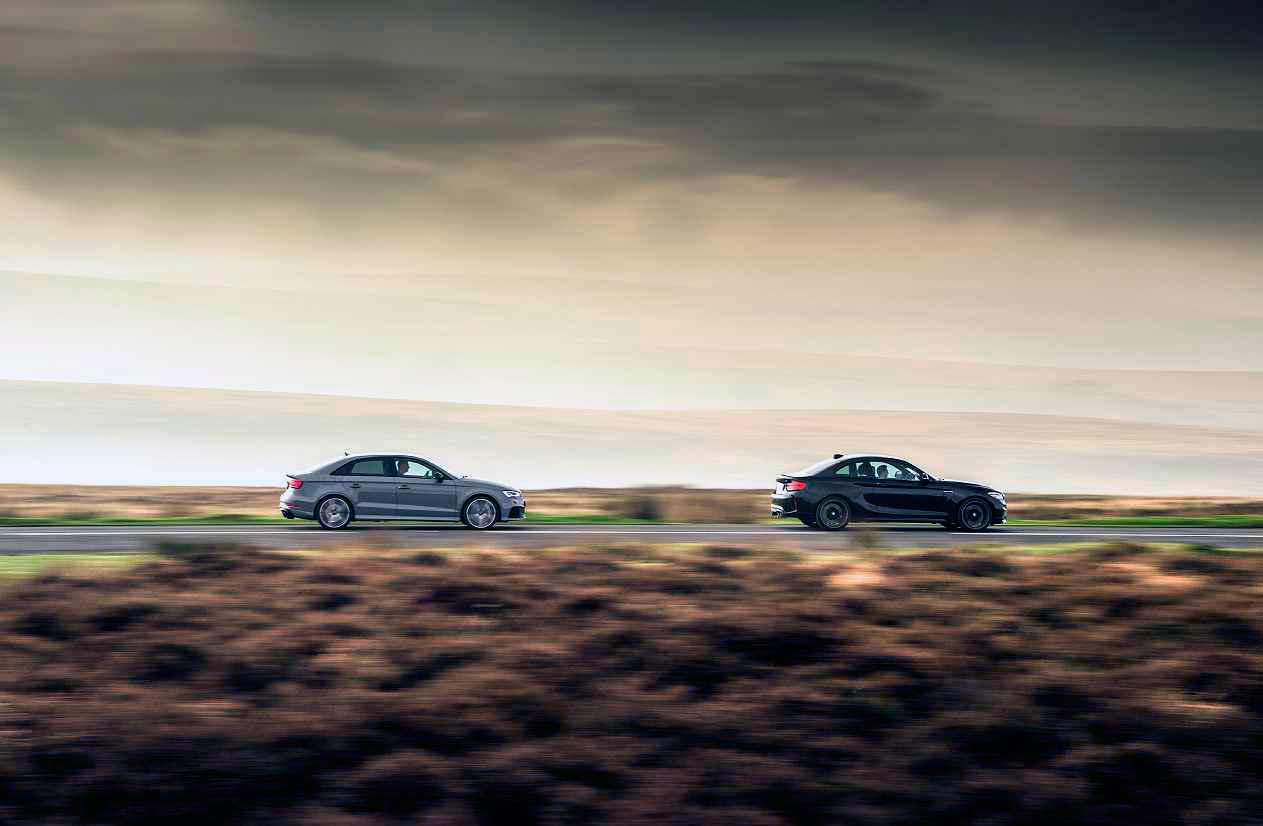 Twin test: 2018 Audi RS3 Saloon Quattro 8V vs. 2018 BMW M2 Coupé F87