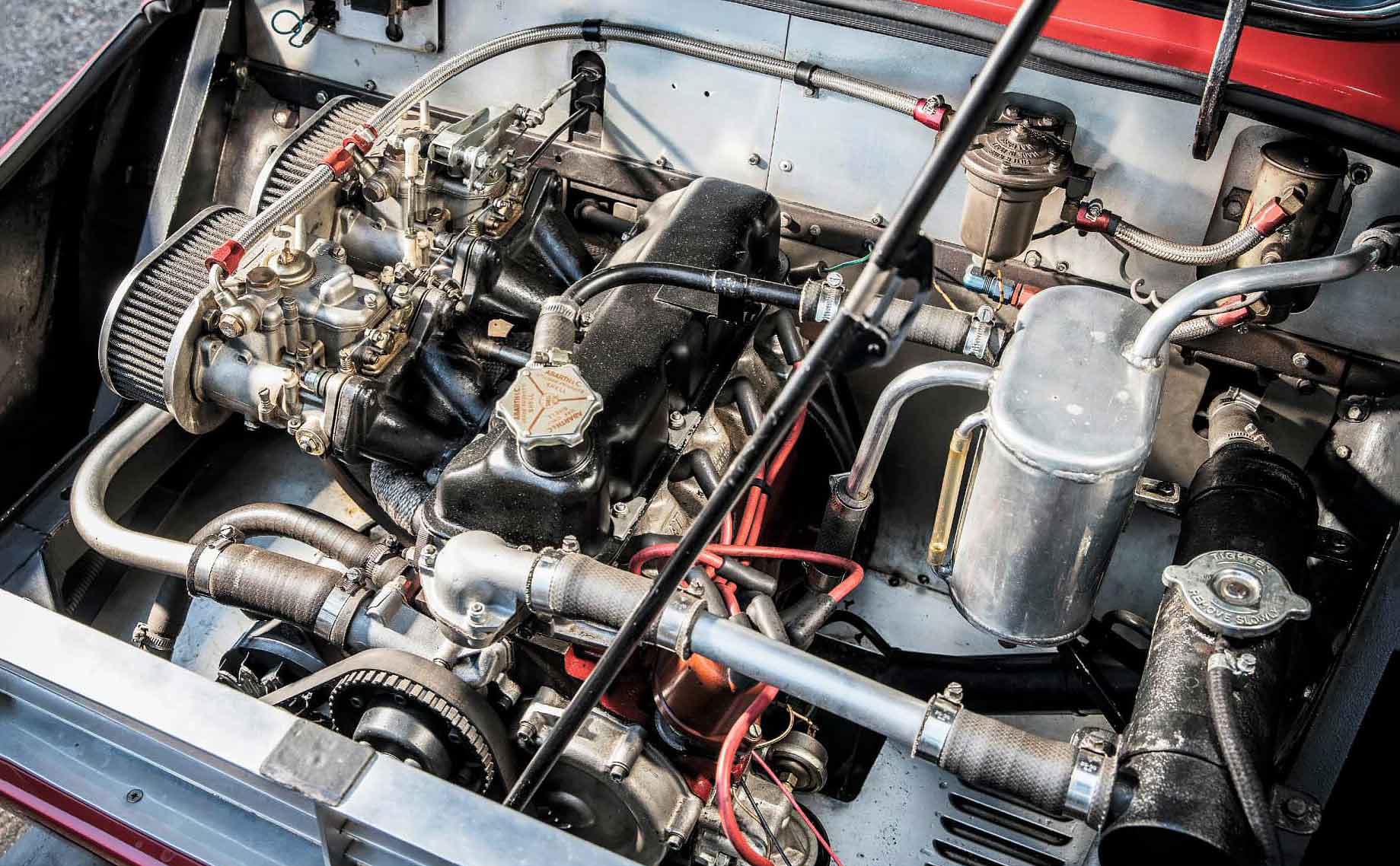 1968 Radbourne Abarth 1300 engine