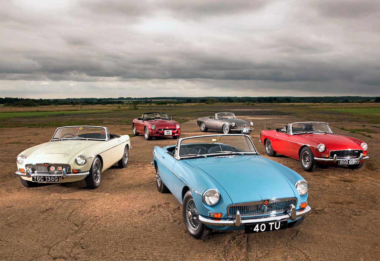 MGB, MGC, Costello V8, MG RV8, Abingdon Edition and Sebring