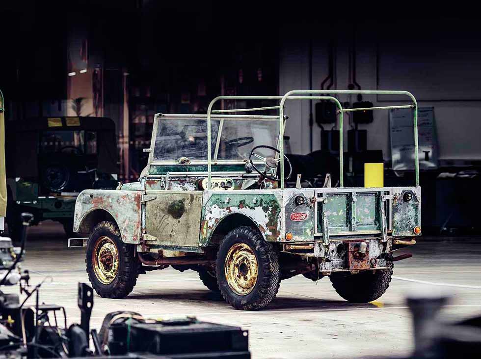 Land Rover to restore previously lost 1948 show vehicle