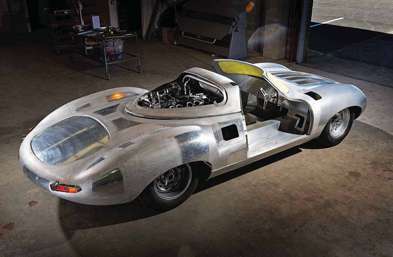 1966 Jaguar XJ13 recreation track test