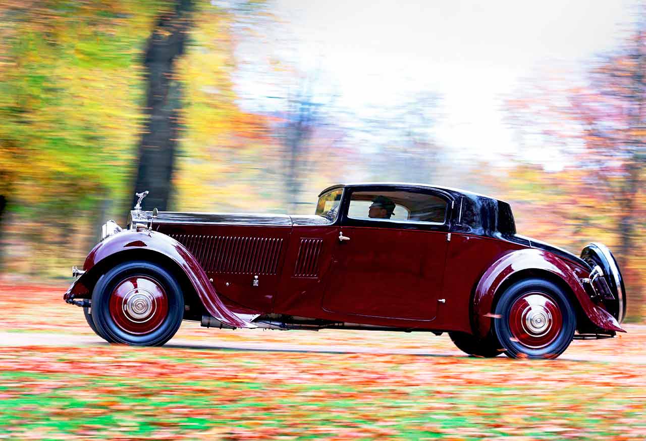 1933 Rolls-Royce Phantom II Continental Freestone and Webb Coupe built for Sir John Leigh