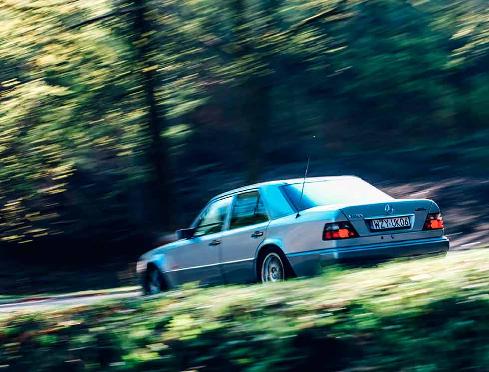 1993 Mercedes-Benz E500 W124 all original LHD car road test