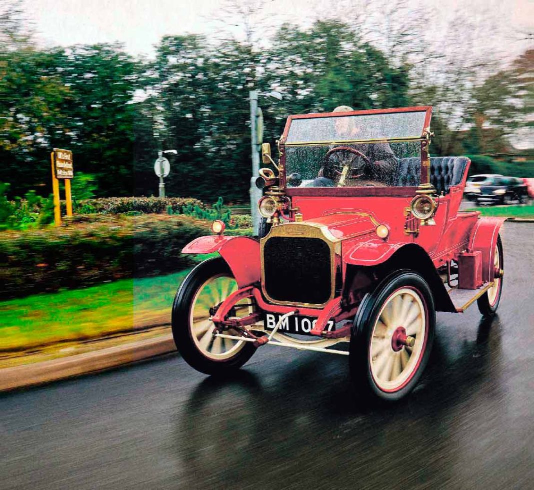 1909 Vauxhall B-type - Drive