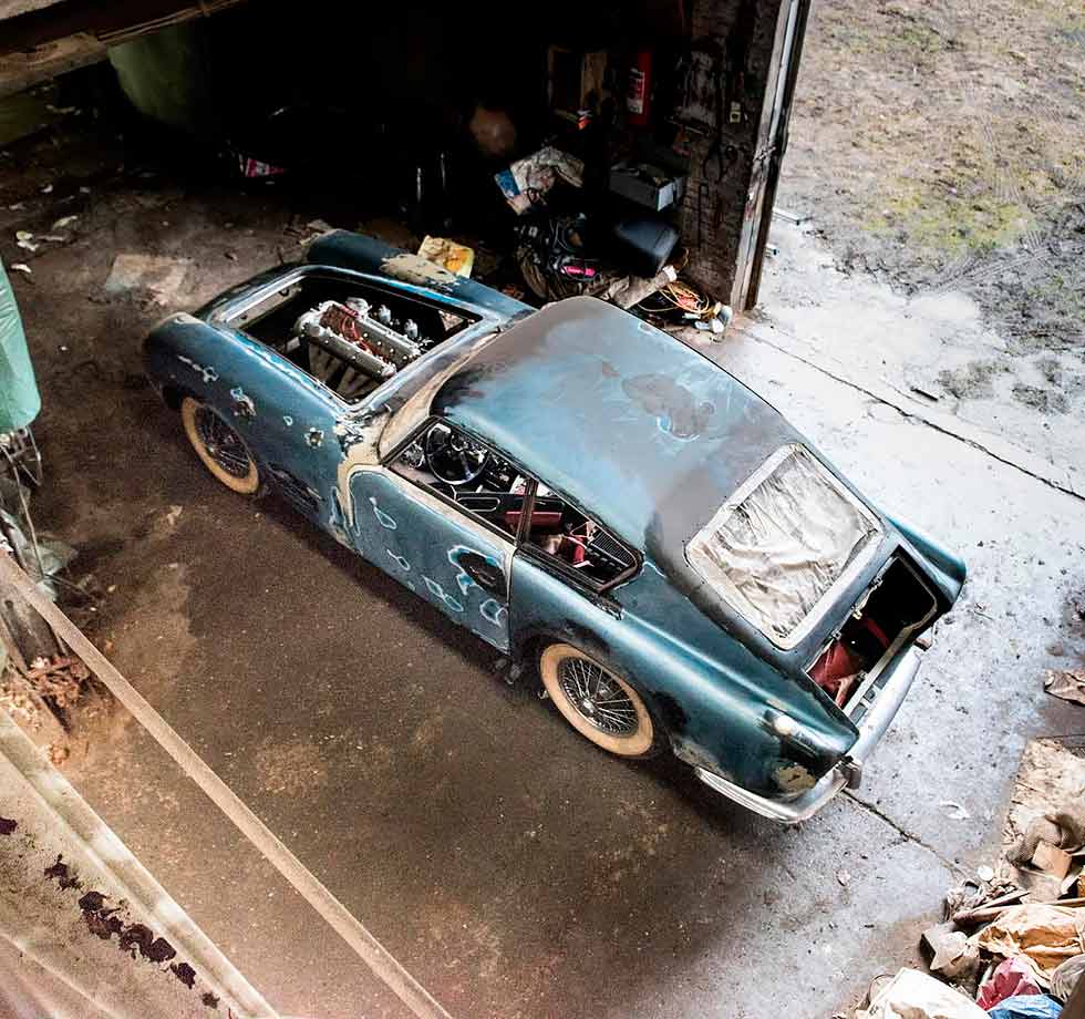 Belgian barnfind! Rare Michelotti 1955 Jaguar XK140