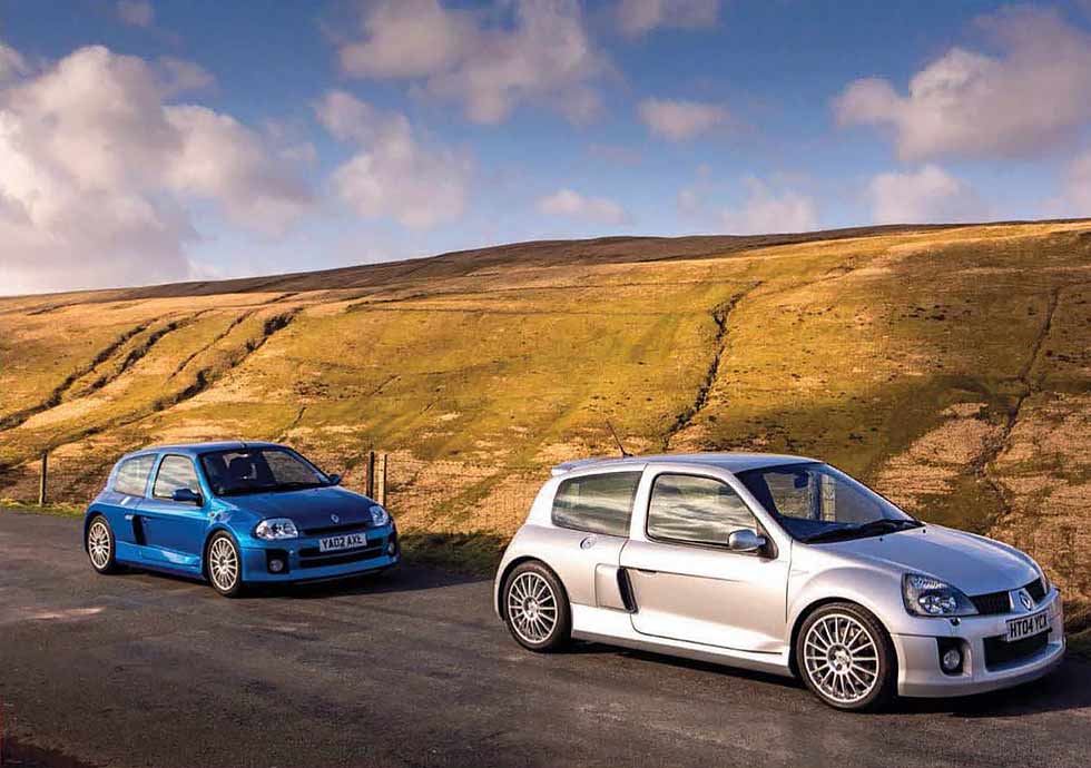 2001 Renault Sport Clio V6 and 2003 Renault Sport Clio V6 Phase 2 road test