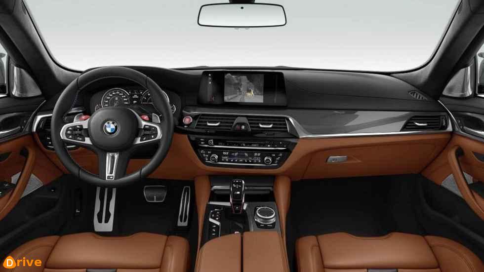 2019 BMW M5 competition interior