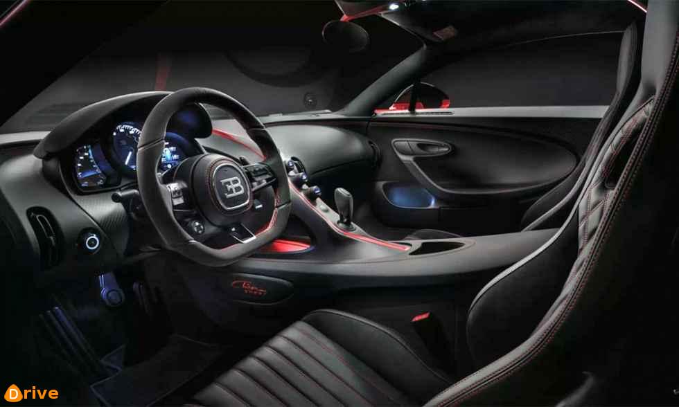 2019 Bugatti Chiron interior