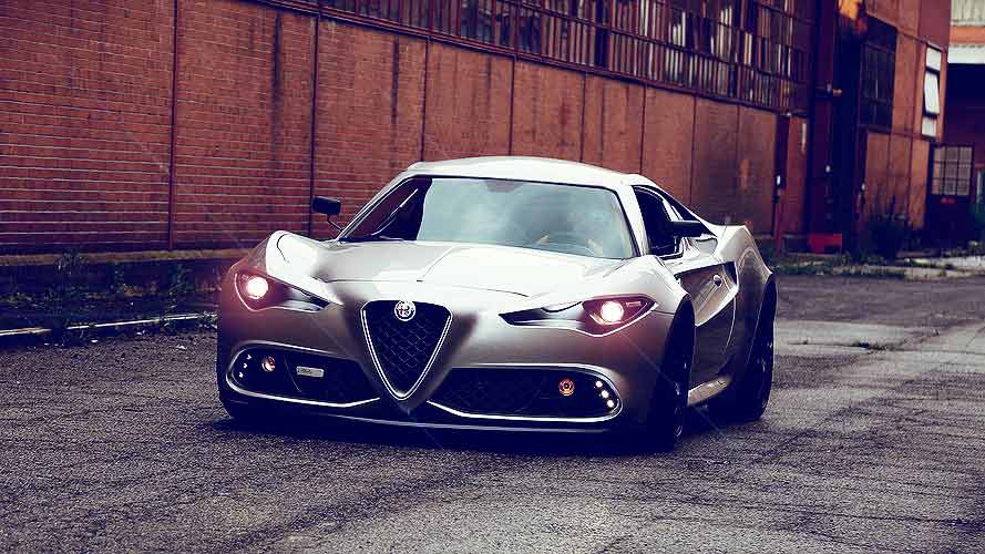 Alfa Romeo 4C Mole Costruzione Artigianale 001