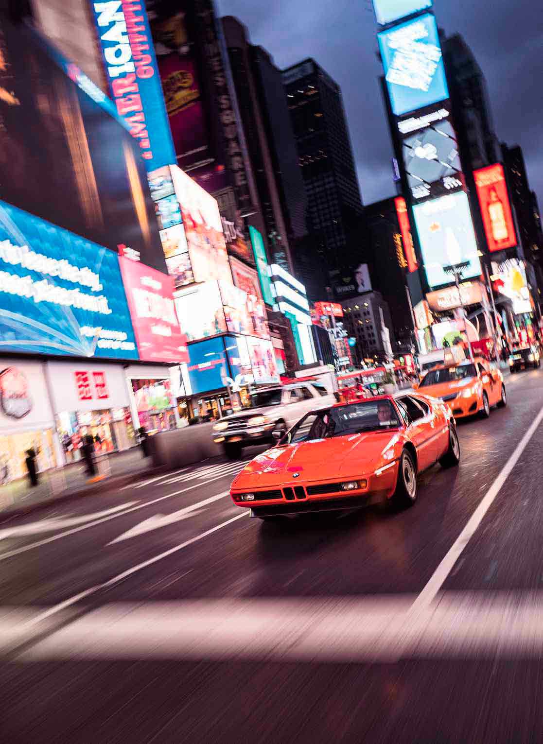 1981 BMW M1 E26 on New York’s streets driven